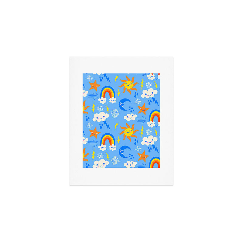 Whimsical Weather Art Print Gallery Image 1