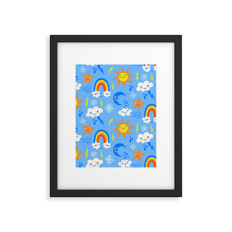 Whimsical Weather Framed Art Print Gallery Image 6