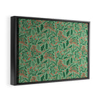 Winter Holiday Floral Framed Canvas Print Gallery Image 2