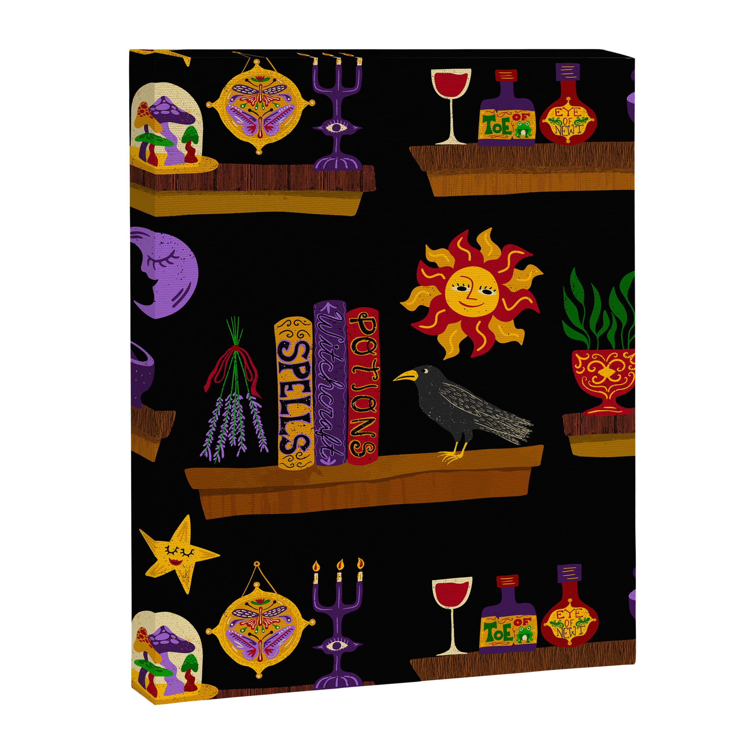 Witches Cabinet Canvas Print Gallery Image 8
