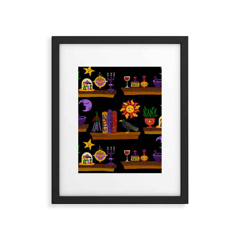 Witches Cabinet Framed Art Print Gallery Image 6