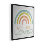 You Are Loved Framed Canvas Print Gallery Image 2