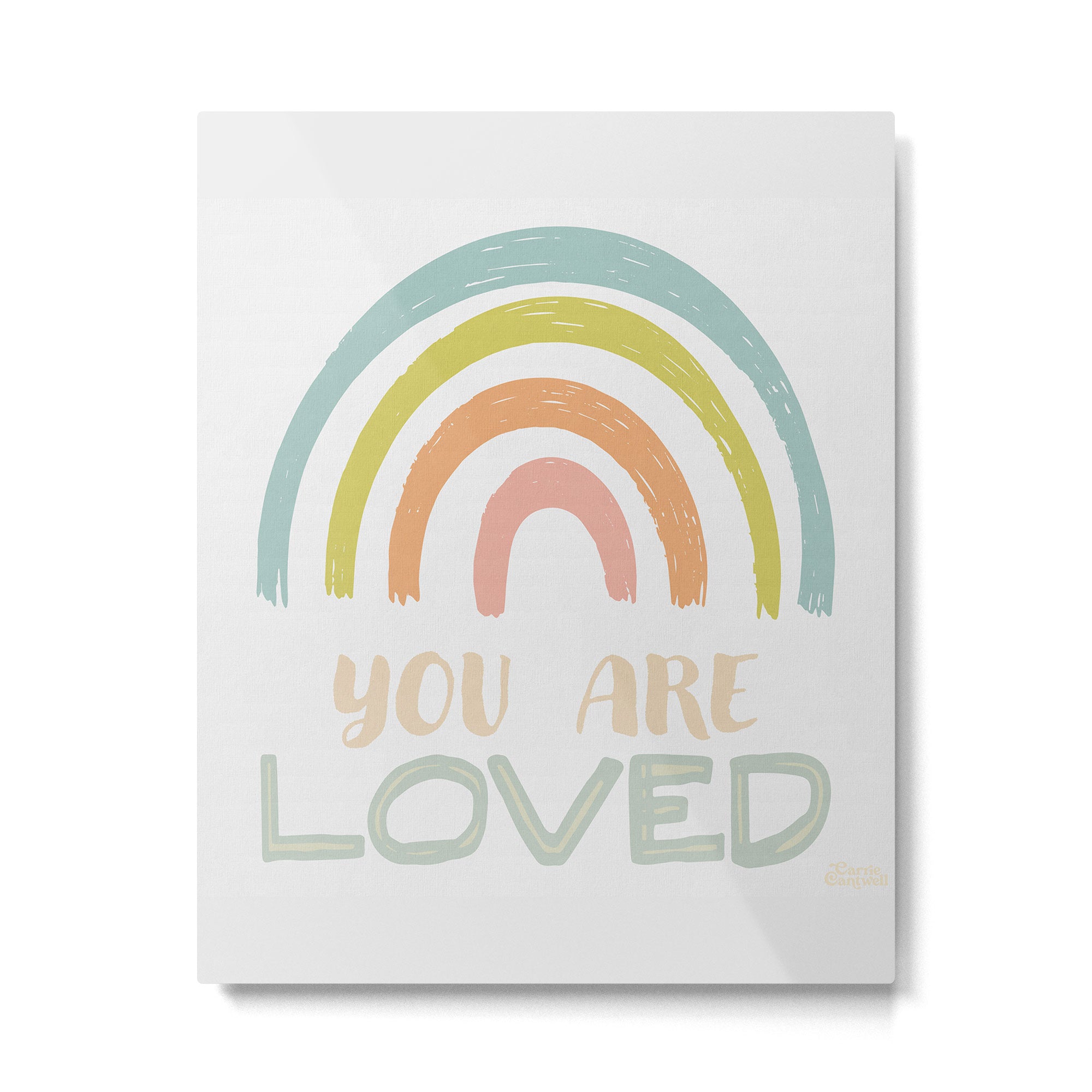 You Are Loved Metal Print Gallery Image 6