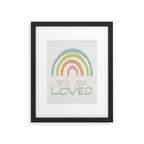 You Are Loved Framed Art Print Gallery Image 6