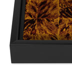 Faux Tortoiseshell 2 - Natural Framed Canvas Print Gallery Image 3