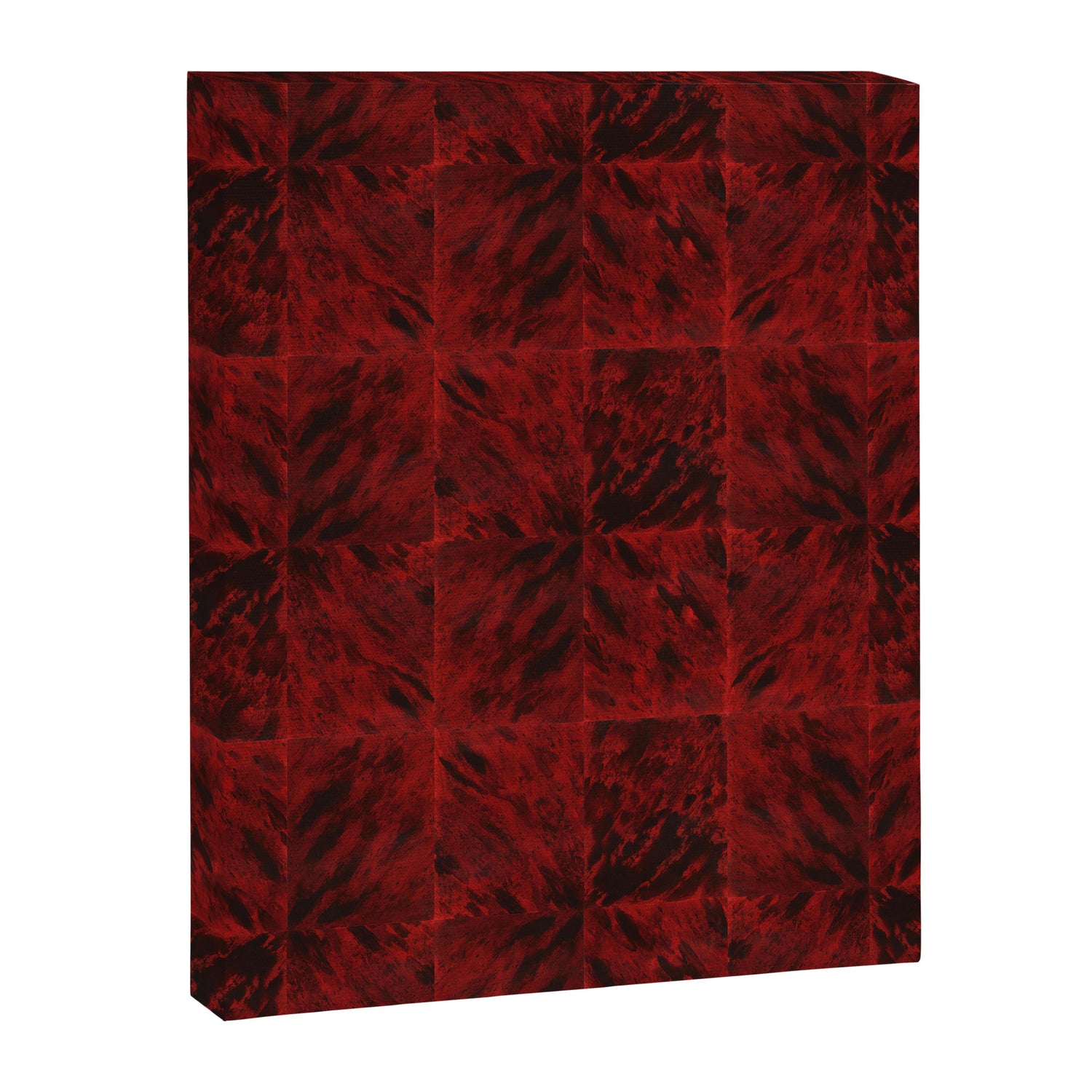 Faux Tortoiseshell 2 - Red Canvas Print Gallery Image 8