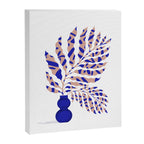 Foliage Blue Canvas Print Gallery Image 6