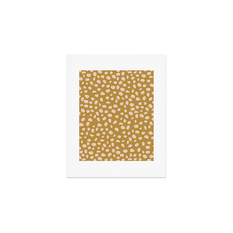 Jaguar | Yellow Art Print Gallery Image 1