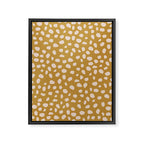 Jaguar | Yellow Framed Canvas Print Gallery Image 6