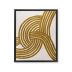 Knot | Dijon Framed Canvas Print Gallery Image 6