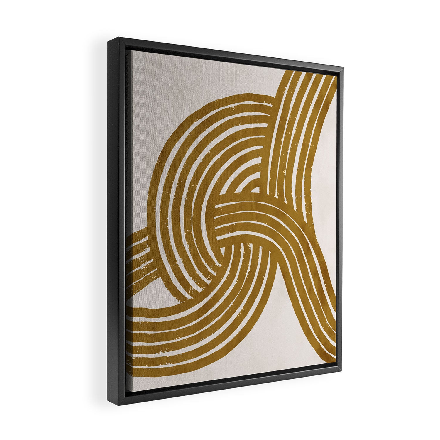 Knot | Dijon Framed Canvas Print Gallery Image 2
