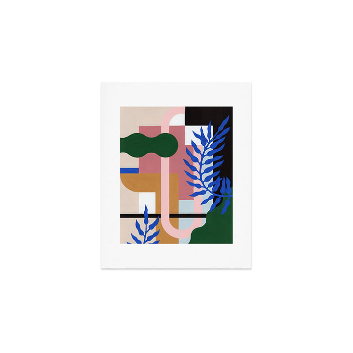 Leather Fern Art Print Gallery Image 1