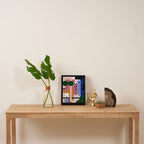 Leather Fern Framed Canvas Print Gallery Image 4