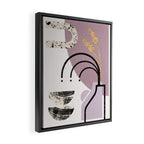 Lilac Vase Framed Canvas Print Gallery Image 2
