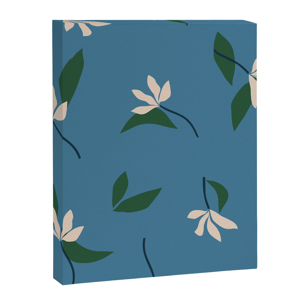 Sprouts | Blue Canvas Print Gallery Image 6