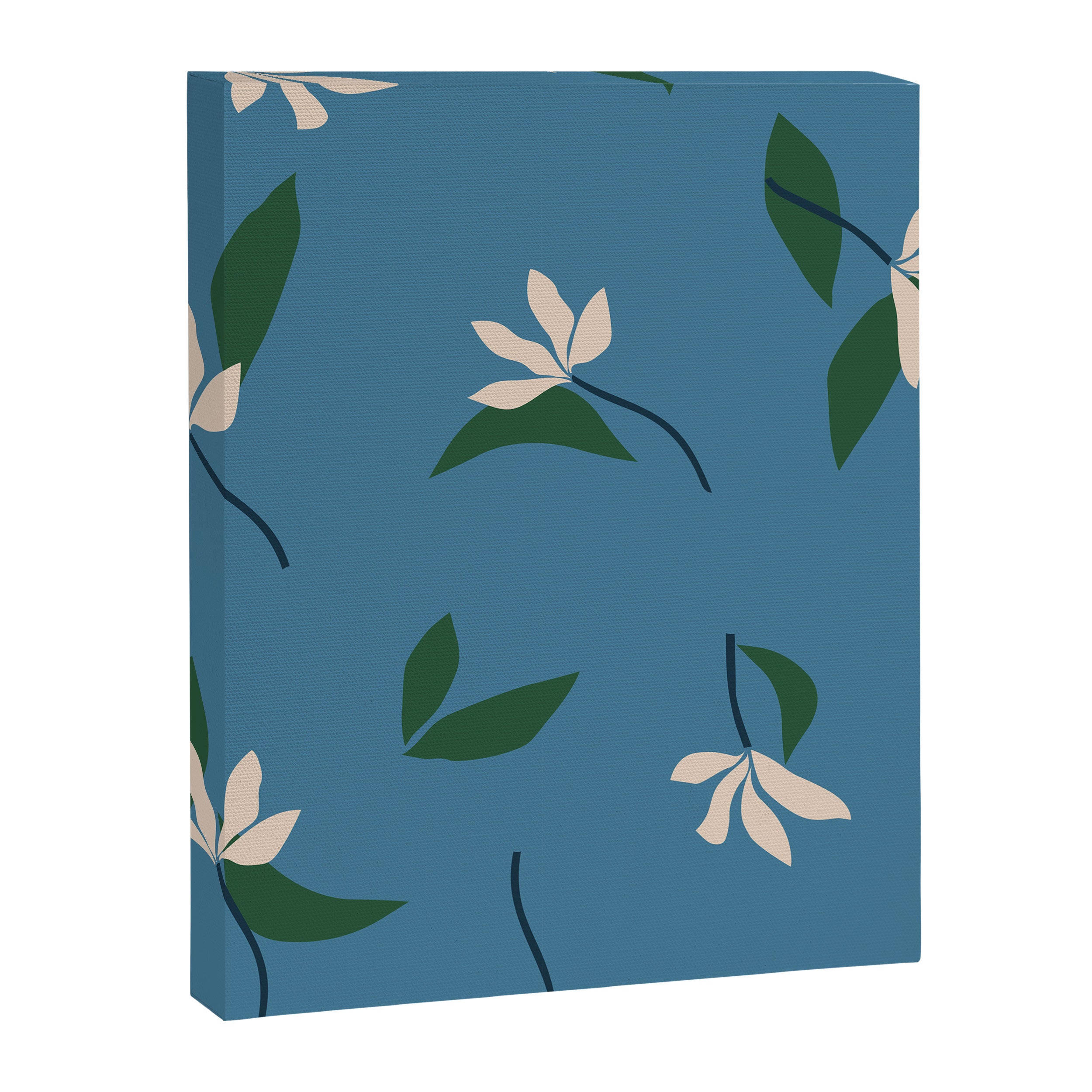 Sprouts | Blue Canvas Print Gallery Image 6
