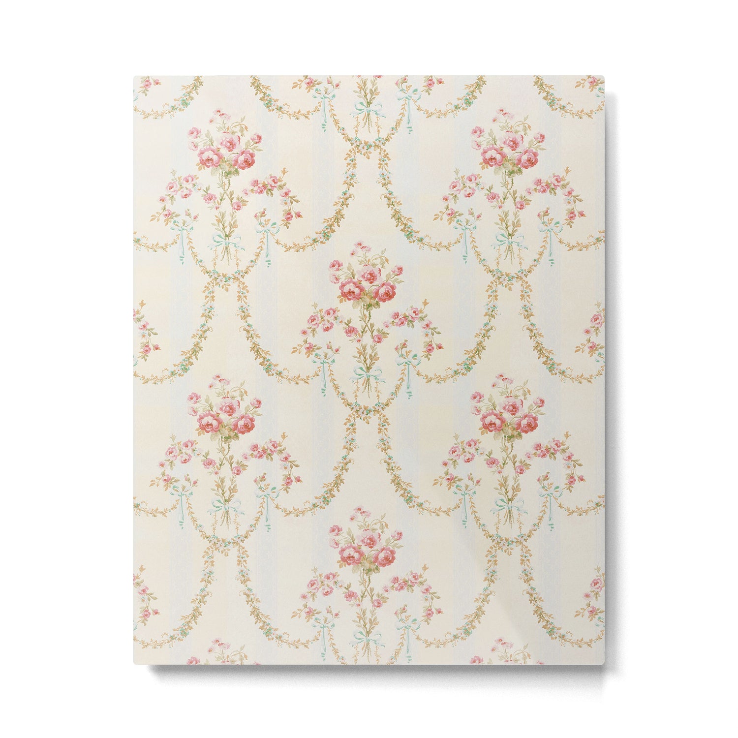 My Paris Apartment Rococo Vintage Wallpaper  Metal Print Gallery Image 6