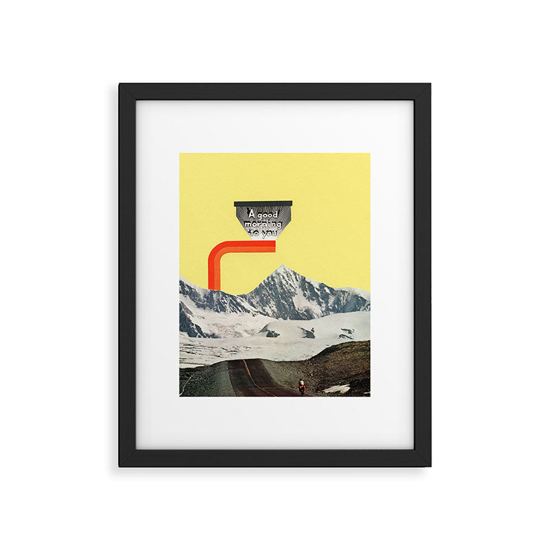 A Good Morning To You Framed Art Print Gallery Image 5
