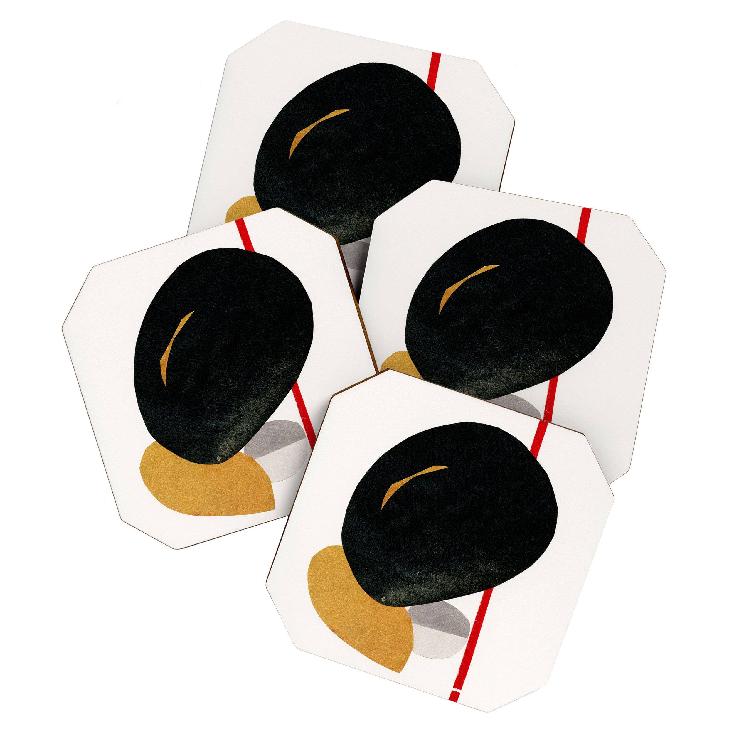 Abstract 005 Coaster Gallery Image 1
