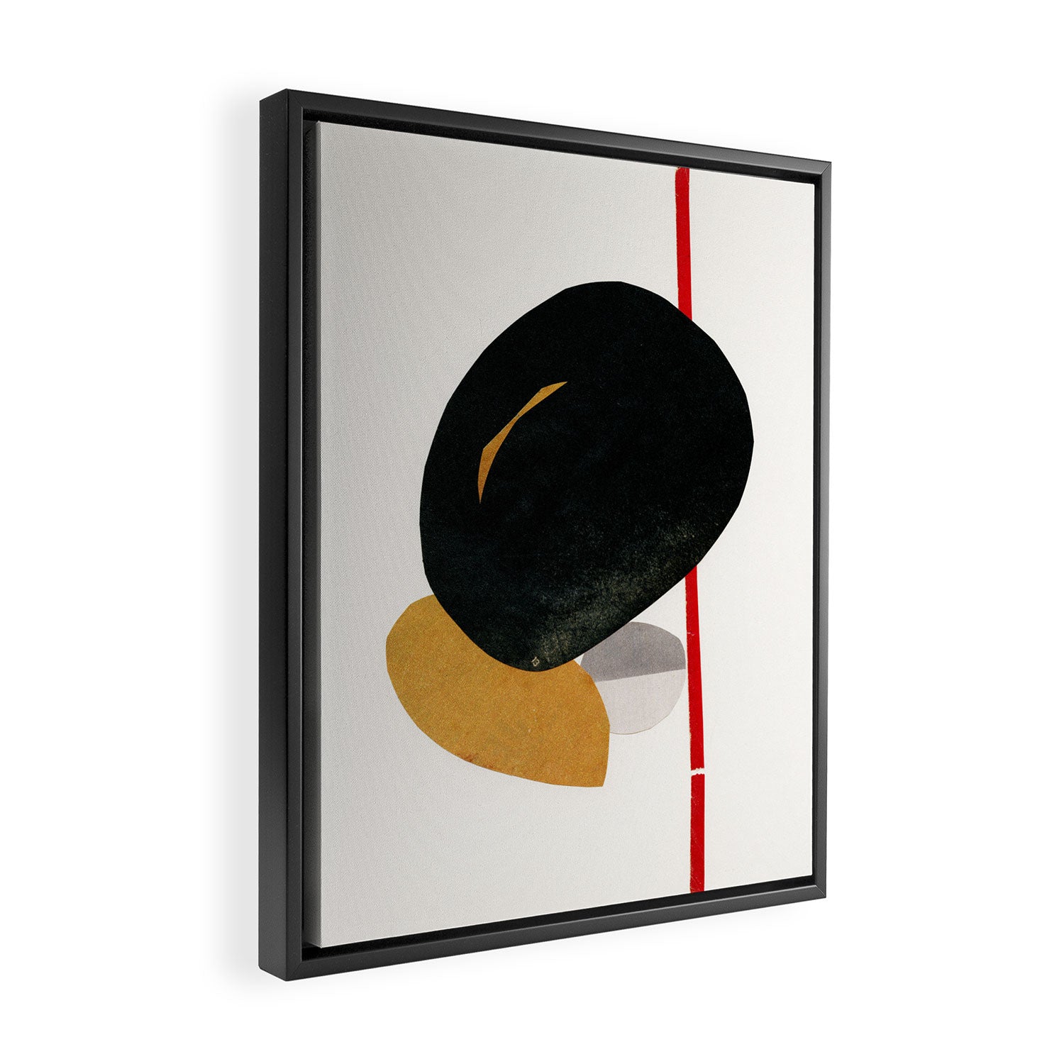 Abstract 005 Framed Canvas Print Gallery Image 2
