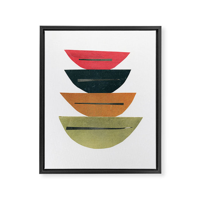 Abstract 013 Framed Canvas Print Gallery Image 1