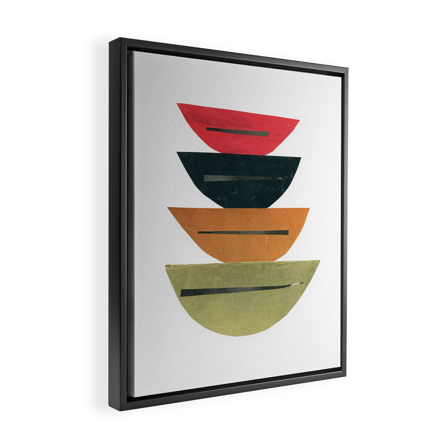 Abstract 013 Framed Canvas Print Gallery Image 2