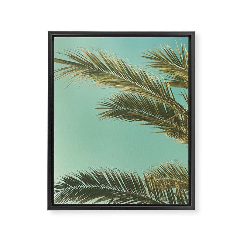Autumn Palms II Framed Canvas Print Gallery Image 8