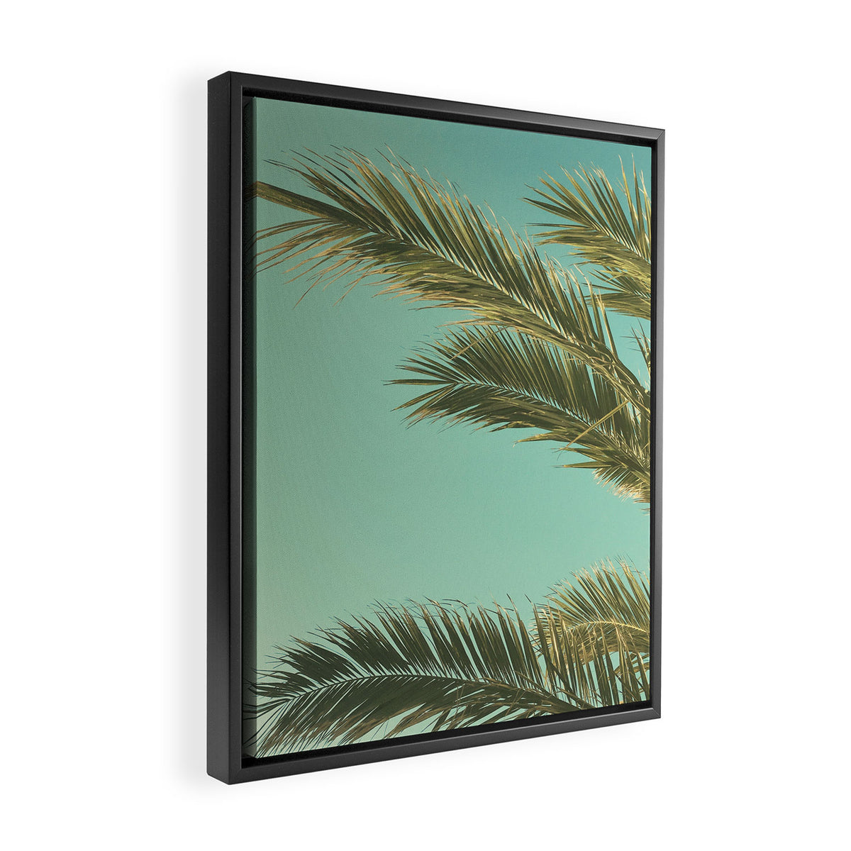 Autumn Palms II Framed Canvas Print Gallery Image 2