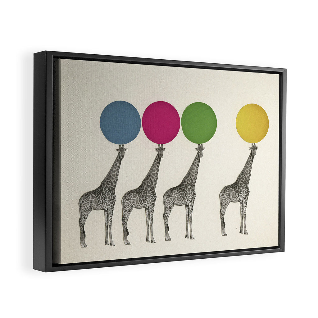 Balancing Act Framed Canvas Print Gallery Image 6