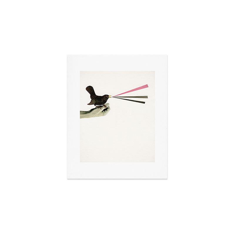 Bird in the Hand Art Print Gallery Image 1