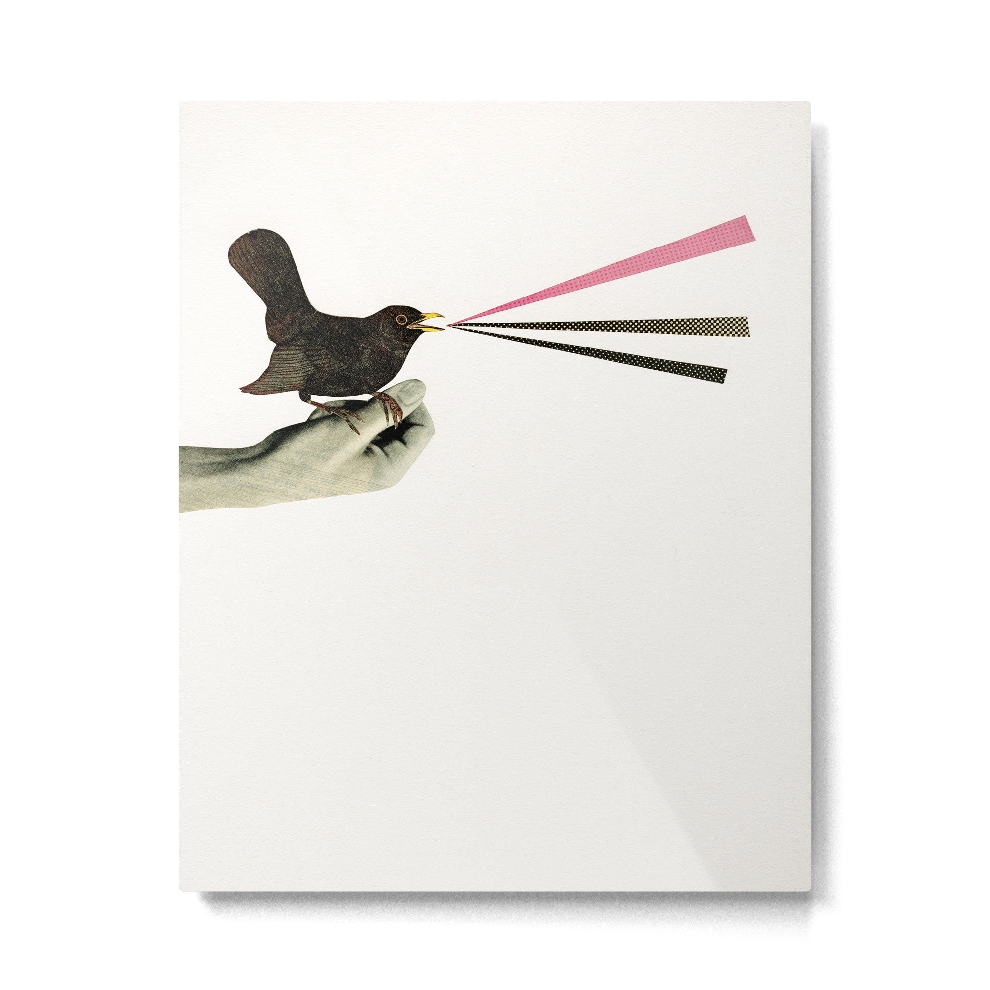 Bird in the Hand Metal Print Gallery Image 4