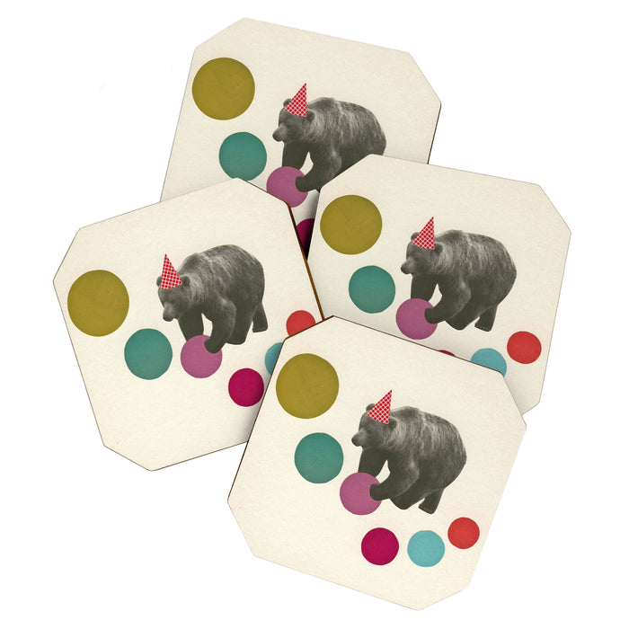 Birthday Bear Coaster Gallery Image 1