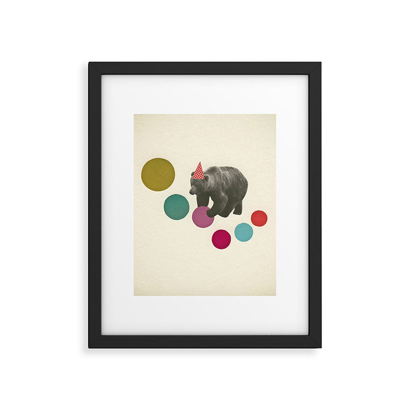Birthday Bear Framed Art Print Gallery Image 5