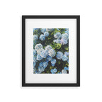 Blue Hydrangea Framed Art Print Gallery Image 5