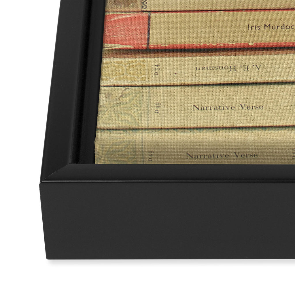 Books Framed Canvas Print Gallery Image 3