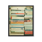 Bookworm Framed Canvas Print Gallery Image 8