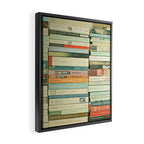 Bookworm Framed Canvas Print Gallery Image 2