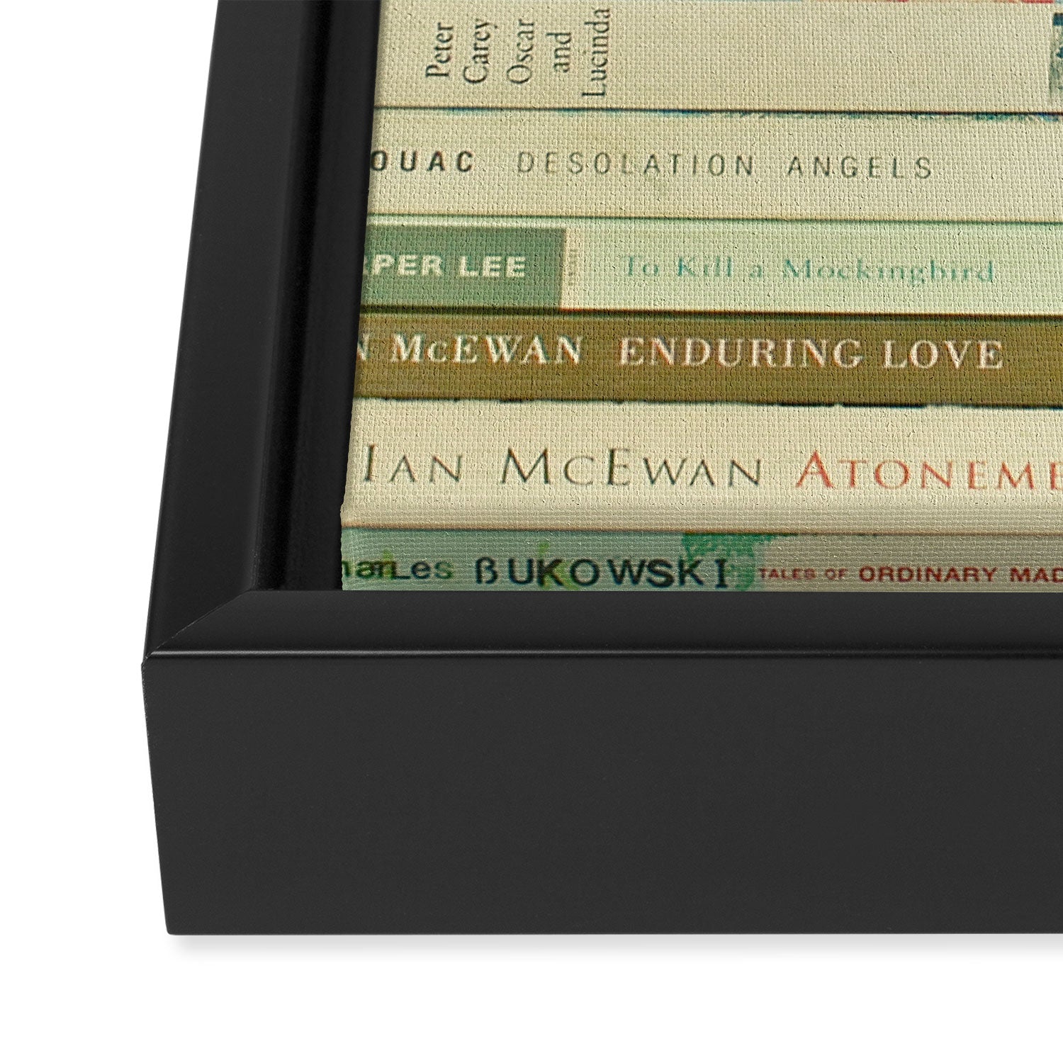 Bookworm II Framed Canvas Print Gallery Image 3