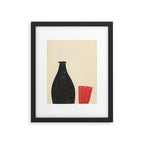 Bottle and Tumblr Framed Art Print Gallery Image 5