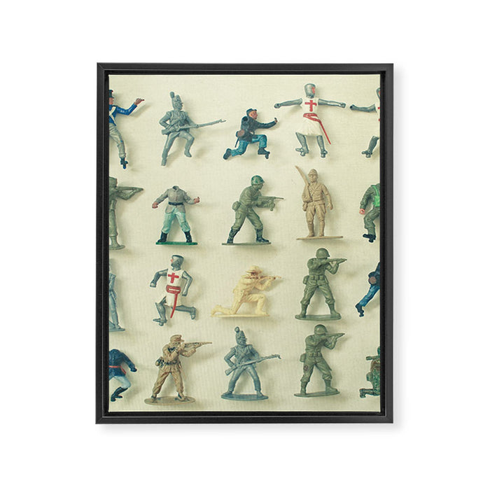 Broken Army Framed Canvas Print Gallery Image 1