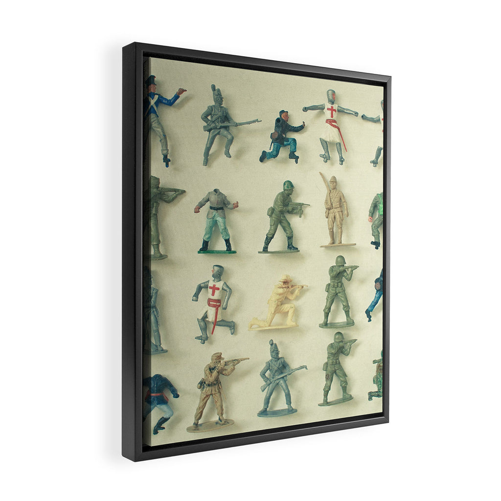 Broken Army Framed Canvas Print Gallery Image 2