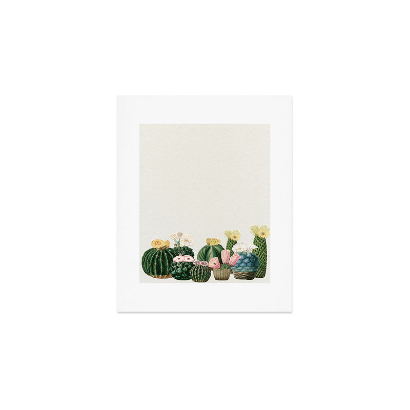 Cactus Garden Art Print Gallery Image 1