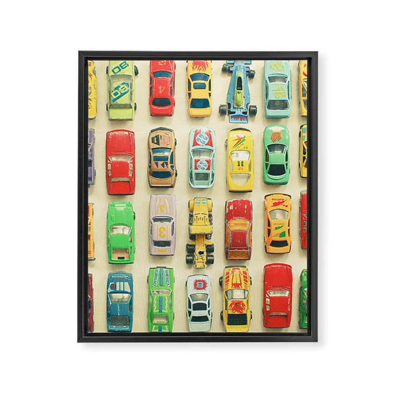 Car Park Framed Canvas Print Gallery Image 8