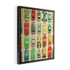 Car Park Framed Canvas Print Gallery Image 2