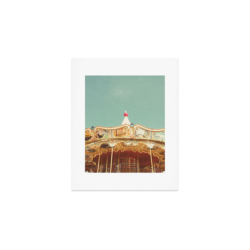 Carousel Lights Art Print Gallery Image 1