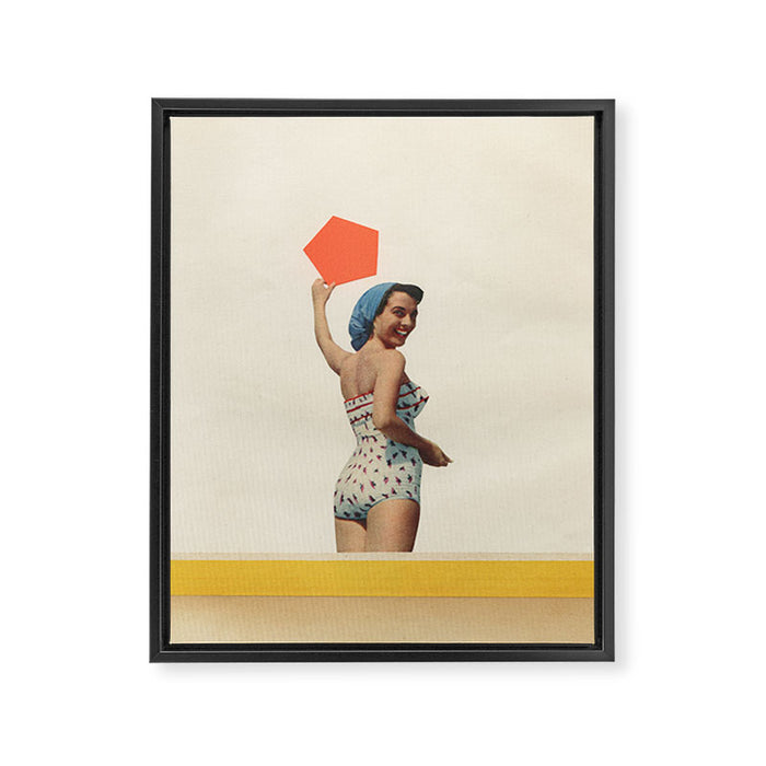 Caught the Sun II Framed Canvas Print Gallery Image 1