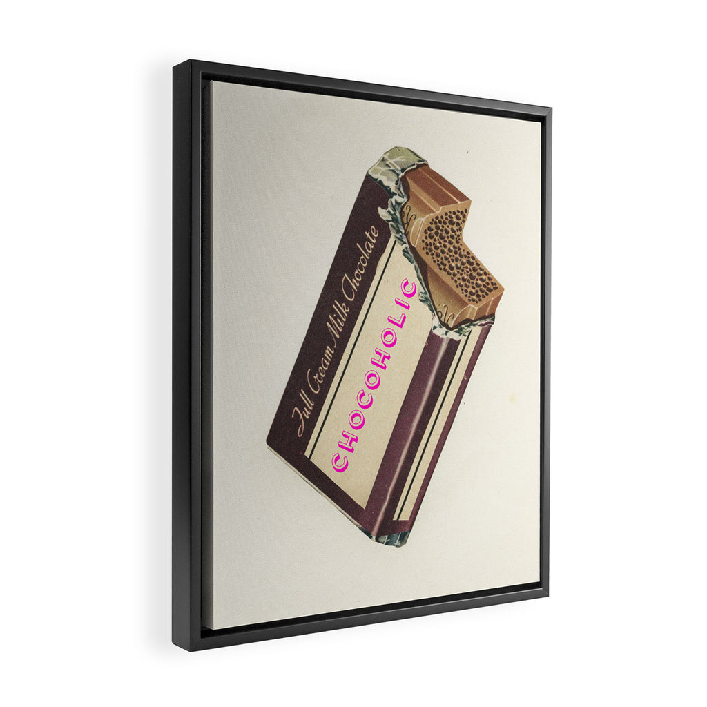 Chocoholic Framed Canvas Print Gallery Image 2