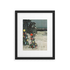 Christmas Beach Framed Art Print Gallery Image 5