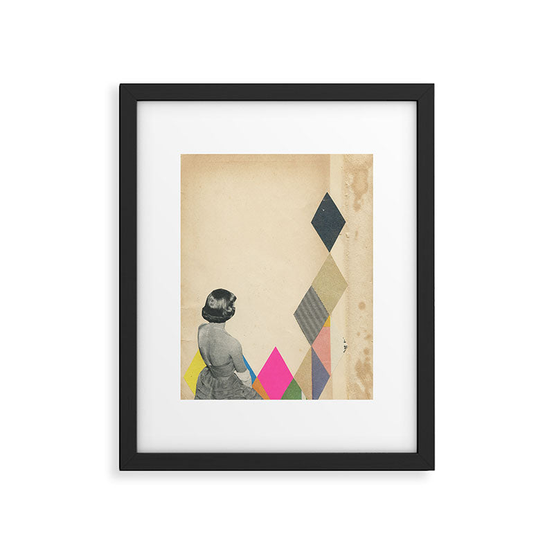 Contemplative Framed Art Print Gallery Image 5