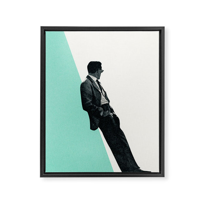 Cool As A Cucumber Framed Canvas Print Gallery Image 1